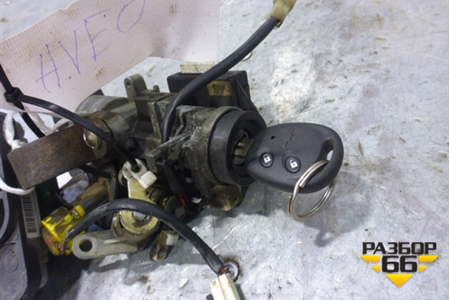 Блок управления двигателем (в сборе с замком зажигания) (96436779XAJZMR140) для Chevrolet Aveo (T200) с 2003-2008 (Авео Т200)