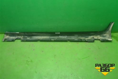 Накладка на порог наружная правая (A2576907401) для Mercedes Benz CLS C257 с 2018г (ЦЛС)