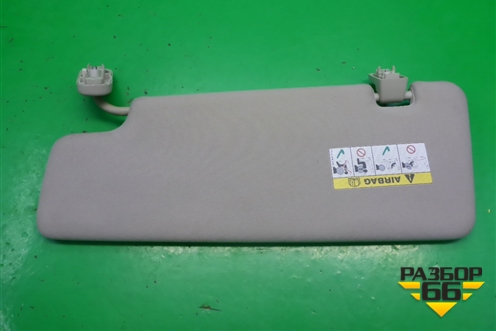 Козырёк солнцезащитный правый для Land Rover Discovery 3 с 2004-2009г (Дискавери)