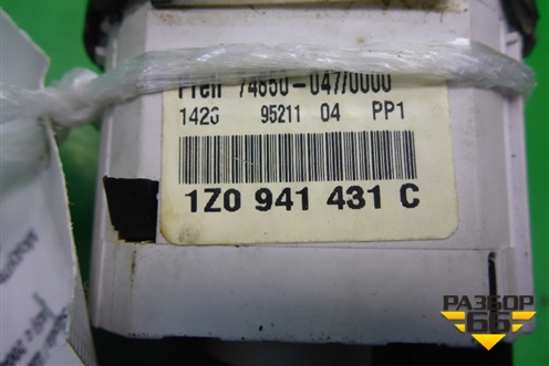 Модуль управления света фар (с передними ПТФ) (1Z0941431C) для Skoda Octavia (А5) с 2004-2013г (Октавия)