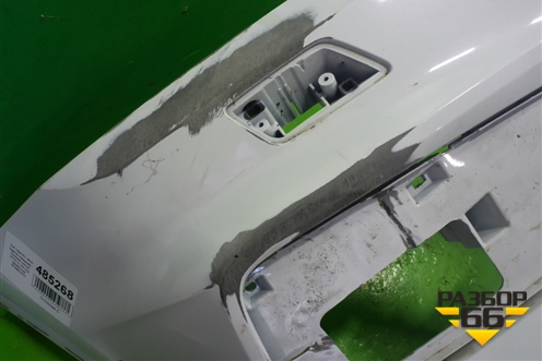 Бампер передний (после 2014г S-Line под омыватели) (8U0807437) для Audi Q3 с 2011-2018г (Ку 3)