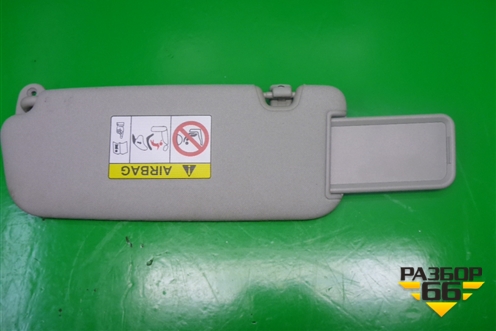 Козырёк солнцезащитный правый для Kia Cerato с 2013г (Серато 3)