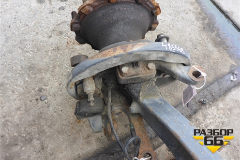 Кулак поворотный передний левый  (со ступицей барабанные тормоза) для Scania 4 Series с 1995-2005г