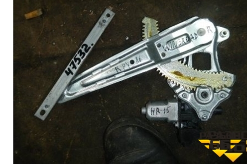 Стеклоподъёмник электрический задний правый для Nissan Wingroad (Y12) (Вингроад)