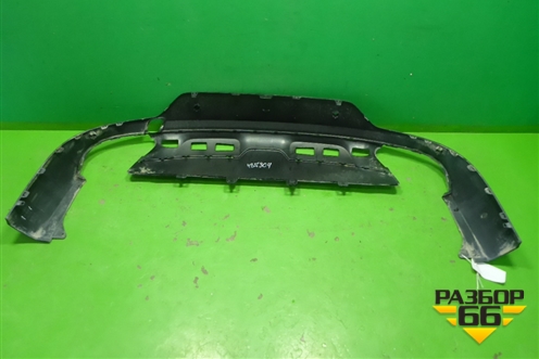 Юбка заднего бампера (только на дизель под парктроник) (A2928850425) для Mercedes Benz GLE-Klass (купе) C292 с 2015г (ГЛЕ)