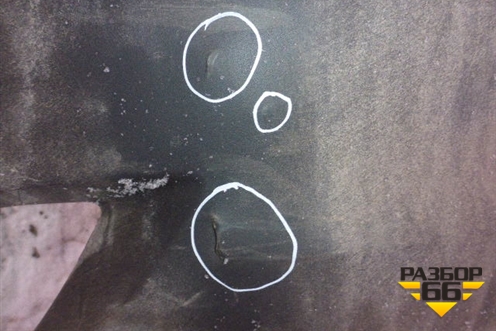 Бампер задний (под парктроник) (KD4750221) для Mazda CX 5 с 2012-2016г (СХ5)