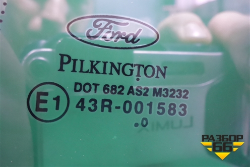 Стекло двери задней правой форточка для Ford Fusion с 2002г (Фьюжн)