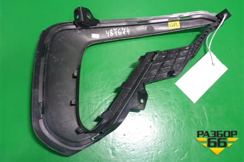 Накладка ПТФ левая (после 2018г) (86593D4500) для Kia Optima с 2015г (Оптима 4)