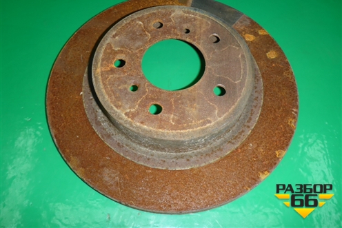 Диск тормозной задний для Nissan Qashqai (J11E) с 2013г (Кашкай)