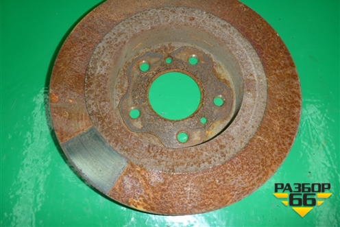 Диск тормозной задний для Nissan Qashqai (J11E) с 2013г (Кашкай)