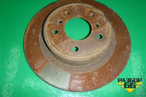 Диск тормозной задний для Nissan Qashqai (J11E) с 2013г (Кашкай)