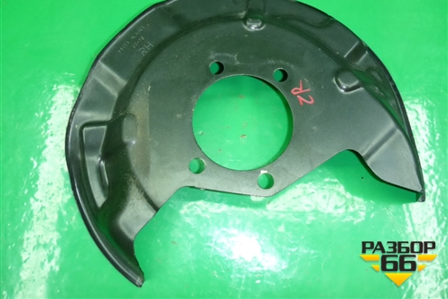 Кожух тормозного диска задний правый (441514EA0A1) для Nissan Qashqai (J11E) с 2013г (Кашкай)
