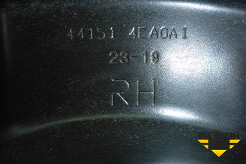 Кожух тормозного диска задний правый (441514EA0A1) для Nissan Qashqai (J11E) с 2013г (Кашкай)