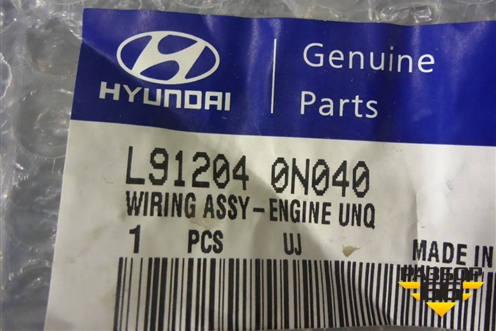 Проводка подкапотная (новая 1.4л АКПП) (L912040N040) для Hyundai Verna с 2005-2010г (Верна)