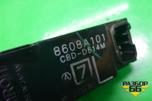 Кнопка стеклоподъёмника (задняя левая) (8608A101) для Mitsubishi Lancer-9  с 2003-2008г (Лансер)