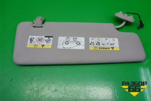 Козырёк солнцезащитный левый для Land Rover Discovery 3 с 2004-2009г (Дискавери)