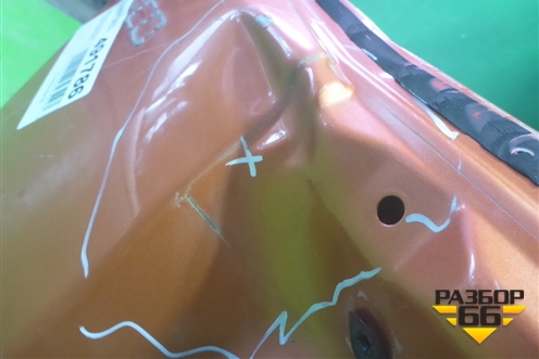 Дверь багажника без стекла (96476670) для Chevrolet Aveo (T250) с 2005-2011 (Авео Т250)