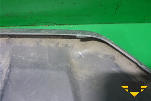 Накладка переднего бампера (4M0807733D) для Audi Q7 c 2015г (Ку 7)