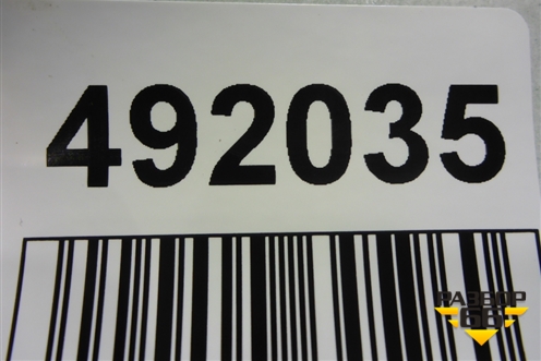 Накладка переднего бампера (4M0807733D) для Audi Q7 c 2015г (Ку 7)