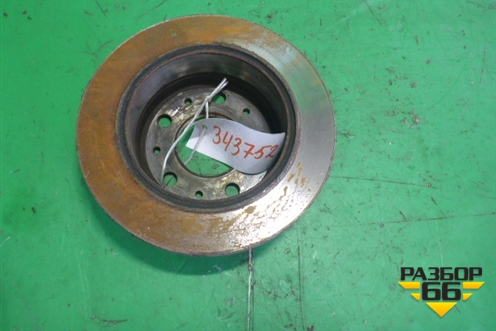 Диск тормозной задний (R15) для Fiat Ducato (250) с 2006г (Дукато)