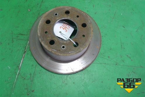 Диск тормозной задний (R15) для Fiat Ducato (250) с 2006г (Дукато)