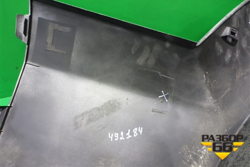 Накладка заднего крыла левого (7565460901) для Toyota Land Cruiser Prado(120) с 2002-2009г (Ленд Крузер Прадо)