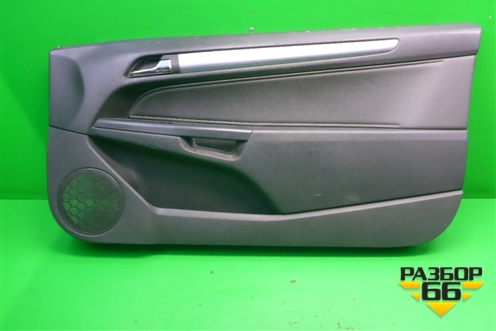 Обшивка двери передней правой под электрику (3х дверный хэтчбек) для Opel Astra H с 2004-2015г (Астра Аш)