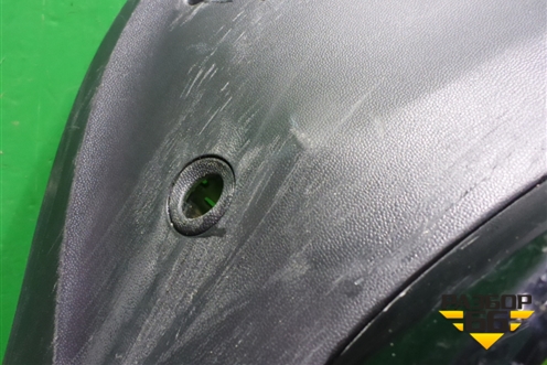 Юбка заднего бампера (AMG под парктроник) (A2928851425) для Mercedes Benz GLE-Klass (купе) C292 с 2015г (ГЛЕ)