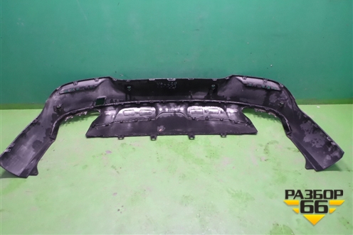 Юбка заднего бампера (AMG под парктроник) (A2928851425) для Mercedes Benz GLE-Klass (купе) C292 с 2015г (ГЛЕ)