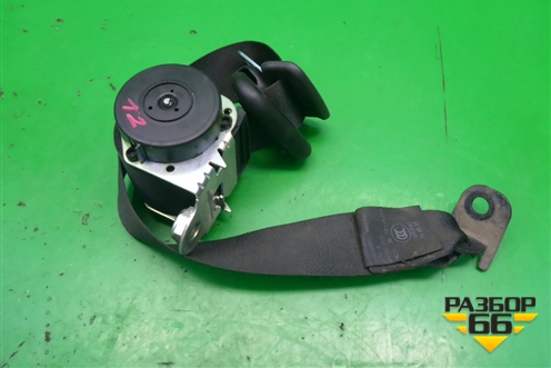 Ремень безопасности задний левый (602143200) для Opel Astra H с 2004-2015г (Астра Аш)