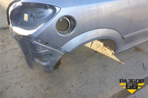 Крыло заднее правое (3х дверный кузов) для Opel Astra H с 2004-2015г (Астра Аш)