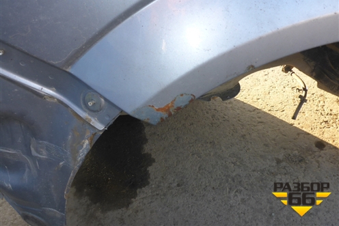 Крыло заднее правое (3х дверный кузов) для Opel Astra H с 2004-2015г (Астра Аш)