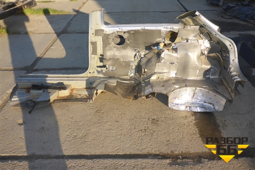 Крыло заднее правое (3х дверный кузов) для Opel Astra H с 2004-2015г (Астра Аш)