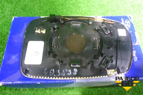 Стекло зеркала левого (876113N000) для Hyundai Equus с 2010г (Экус)