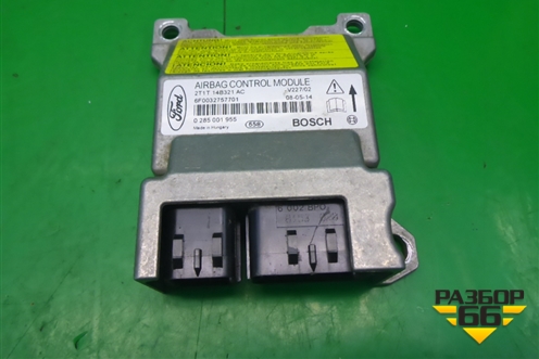 Блок управления AIR BAG (на одну подушку) (2T1T14B321AC) для Ford Transit Connect c 2002г (Транзит Коннект)