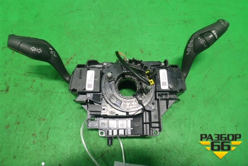 Переключатель подрулевой в сборе (хетчбэк с механизмом SRS) для Ford Focus 3 с 2011г (Фокус)