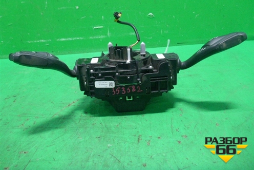 Переключатель подрулевой в сборе (хетчбэк с механизмом SRS) для Ford Focus 3 с 2011г (Фокус)