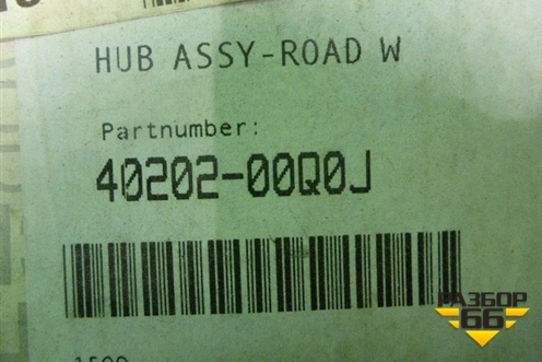 Ступица задняя (новая) (4020200Q0J) для Nissan Terrano с 2014г (Терано)