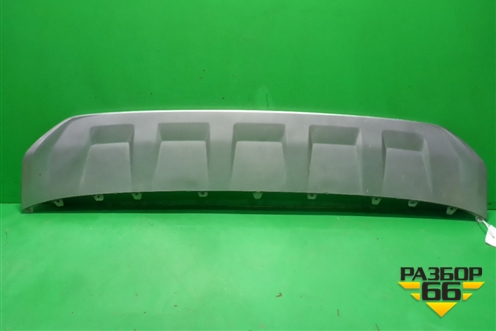 Накладка переднего бампера (4M0807733D) для Audi Q7 c 2015г (Ку 7)