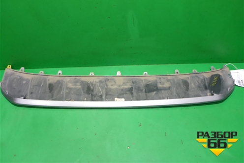 Накладка переднего бампера (4M0807733D) для Audi Q7 c 2015г (Ку 7)