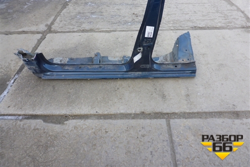 Порог со стойкой левый для Mitsubishi Lancer-9  с 2003-2008г (Лансер)