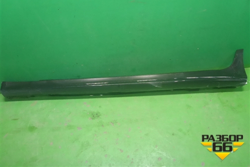 Накладка на порог наружная левая (A2576907301) для Mercedes Benz CLS C257 с 2018г (ЦЛС)