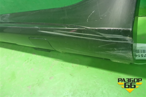 Накладка на порог наружная левая (A2576907301) для Mercedes Benz CLS C257 с 2018г (ЦЛС)