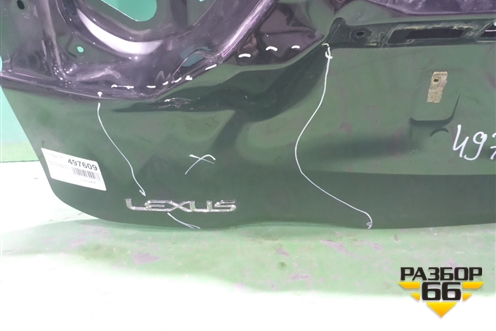 Дверь багажника без стекла (6700548720) для Lexus RX 350 c 2015г (РХ)