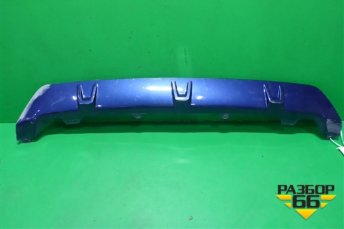 Накладка заднего бампера (на юбку М-Пакет) (51128089547) для BMW X5 G05 с 2018г (Х5 Г05)