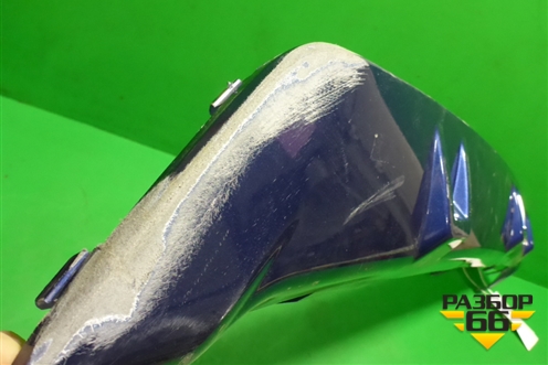 Накладка заднего бампера (на юбку М-Пакет) (51128089547) для BMW X5 G05 с 2018г (Х5 Г05)