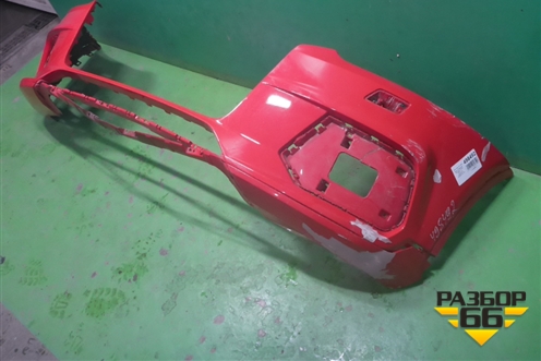 Бампер передний (после 2014г под омыватели) (8U0807437AD) для Audi Q3 с 2011-2018г (Ку 3)