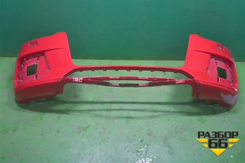 Бампер передний (после 2014г под омыватели) (8U0807437AD) для Audi Q3 с 2011-2018г (Ку 3)