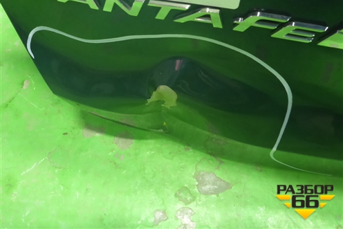 Дверь багажника без стекла (72800S1100) для Hyundai Santa Fe с 2018-2024г (Санта Фе)