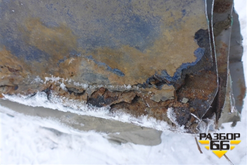 Порог со стойкой левый (S18D5401010DY) для Chery Indis(S18D) с 2011г (Индис)